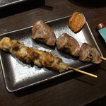 三酉屋 - のどっちとハツ塩