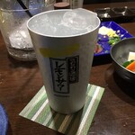 三酉屋 - キンキンに冷えたレモンサワーで〆ます
