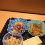 河原のあべ - 一品料理のつけあわせ