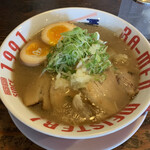 希望軒 - とんこつラーメン半熟味玉入り♪