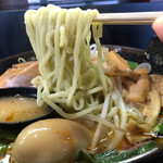 つるおか家 - 辛味噌ラーメン880円