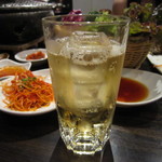 炭火焼肉・韓国料理 KollaBo - ハイボール　ジョニ黒