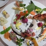 ビストロ ダイア - 前菜　大地の御花畑をイメージ