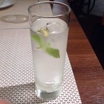 ビストロ ダイア - 〆のお水　口がさっぱりします♪