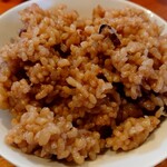 栄夏 - 酵素玄米のおかわりいただきますた。