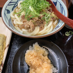 丸亀製麺 - 鬼おろし肉ぶっかけ　並