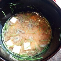 龍吟 - ⚫味噌汁　やはり味噌汁もひと味違います
