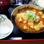 Edoya - マーボー豆腐定食　800円