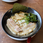 北海道ラーメン倶楽部 三代目蝦夷 - 蝦夷旨磯牡蠣ラーメン