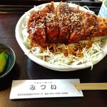 ヘルシーポークみつい - 味噌カツ丼です。