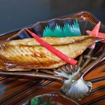 釜めし魚政 - 「焼き魚定食ランチ（サバ）」のメイン