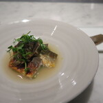 オルグイユ - 島根高津川天然鮎　スープ仕立て