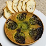 Escargot blue guignon ~ served with baguette ~