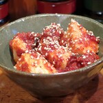 やきとり 正や - 自家製 山芋キムチ