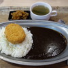 お台場黒カリー屋 - コロッケカレー700円