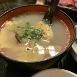 京松蘭 - 玉子スープ