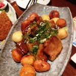 卯乃家 - 豚の角煮風の料理