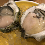 牡蠣と和食。Ikkoku - 岩牡蠣