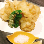 龍のかくれんぼ - 鱧の天ぷら