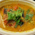 ポムズカリー＆珈琲 - 鯵のレモンココナッツカレー