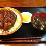 田村食堂 - 黒豚ソースカツ丼