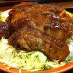 田村食堂 - 黒豚ソースカツ丼