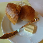 レストラン楓 - ランチのパン