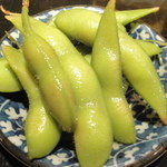 Hanji Rou - お通しの枝豆のおひたし