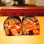 鮨 尚充 - あん肝 スイカの奈良漬け