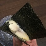 明治屋 - へしこ寿司を挟んで