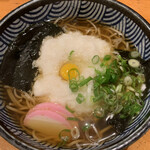 おぎ野 - 温かいトロロ蕎麦