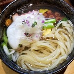 ラーメン巌哲 - 創作塩つけ麺「明石蛸」