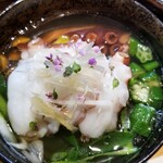 ラーメン巌哲 - 創作塩つけ麺「明石蛸」