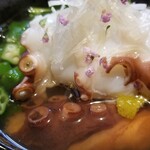 ラーメン巌哲 - 創作塩つけ麺「明石蛸」