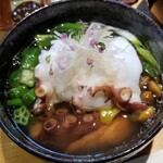 ラーメン巌哲 - 創作塩つけ麺「明石蛸」