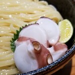 ラーメン巌哲 - 創作塩つけ麺「明石蛸」