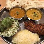 タンドール料理ひつじや 日比谷店 - タンドリーチキンセット