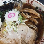 津軽煮干中華蕎麦 サムライブギー - 冷やし煮干蕎麦（アップ）