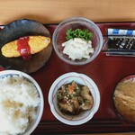盛岡月が丘食堂 - 朝食セット（４００円）