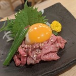 牛寿司の牛味蔵 - 和牛ユッケ