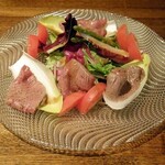 La planche - 神戸牛イチボのサラダ