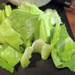 ラ プランシュ - ロメインレタスのしゃぶしゃぶ