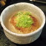 ラ プランシュ - 出汁をかけた焼きおにぎり