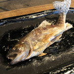 柳家 - あまご塩焼き