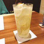 蕎麦割烹  倉田 - 檸檬生搾るりサワー