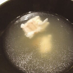 蕎麦割烹  倉田 - 鱧に梅肉載せ