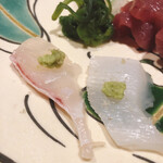 蕎麦割烹  倉田 - 鯛＆障泥烏賊