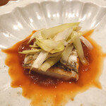 蕎麦割烹  倉田 - 焼き物太刀魚黄ニラ