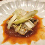 蕎麦割烹  倉田 - 焼き物太刀魚黄ニラ