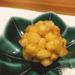 蕎麦割烹  倉田 - 玉蜀黍の掻き揚げ